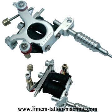 Charms Silver Tone Mini Tattoo Machine Necklace Colgante de regalo